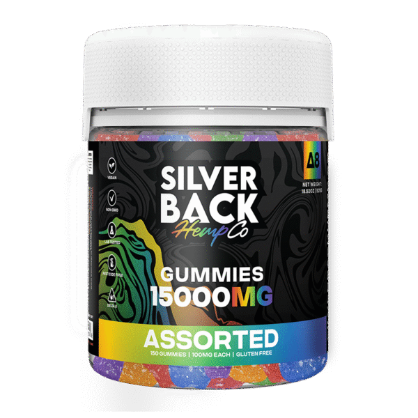 Silverback Hemp Co - 15000mg Delta 8 Gummies - Party Pack
