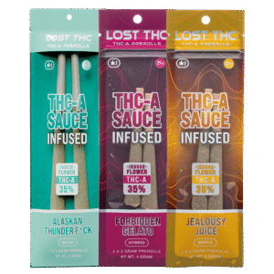 Lost THC - THCA Pre-Rolls - 4g