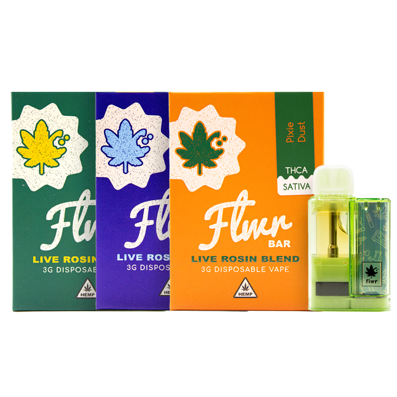 Flwr Bar - THCA Live Rosin Disposable - 3g