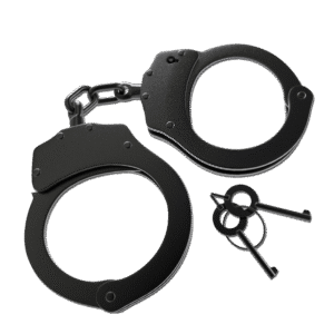 Official Police Style Black Handcuffs