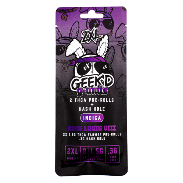 Geek’d Extracts – 2XL G-Unit Hash Holes – 2x1.5g