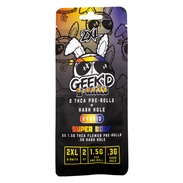 Geek’d Extracts – 2XL G-Unit Hash Holes – 2x1.5g