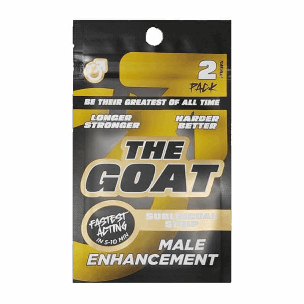 The GOAT - Male Enhancement - Sublingual Strip (2-Pack)