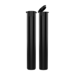 Pop-Top Pre-Roll Tubes – Child Resistant 95mm Black