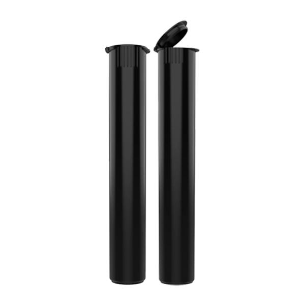 Pop-Top Pre-Roll Tubes – Child Resistant 95mm Black