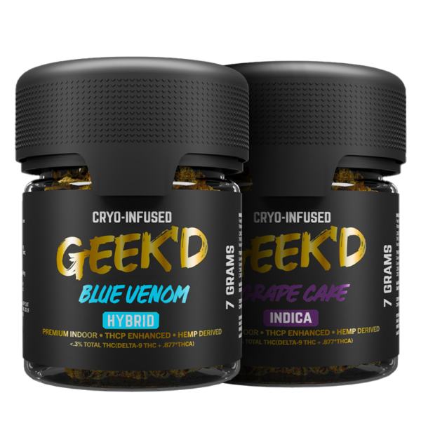 Geek'd Extracts - Cryo Infused THCP Flower - 7g