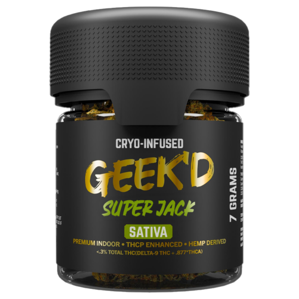 Geek'd Extracts - Cryo Infused THCP Flower - 7g