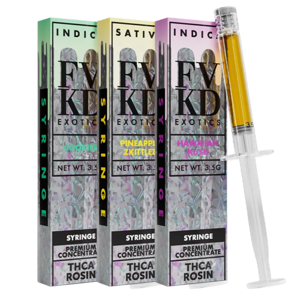FVKD - THCA Live Rosin Syringe