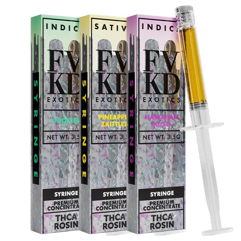 FVKD - THCA Live Rosin Syringe