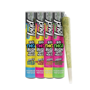 Loud – THC-A Rosin Hash Holez – 2g