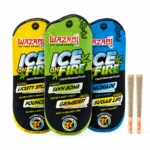 Wazabi Exotics – Ice on Fire THCP Liquid Diamond Pre-Rolls – 4g