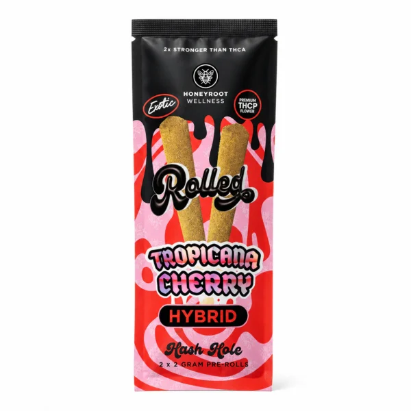 HoneyRoot - Rolled THC-P Hash Hole Prerolls – 4g