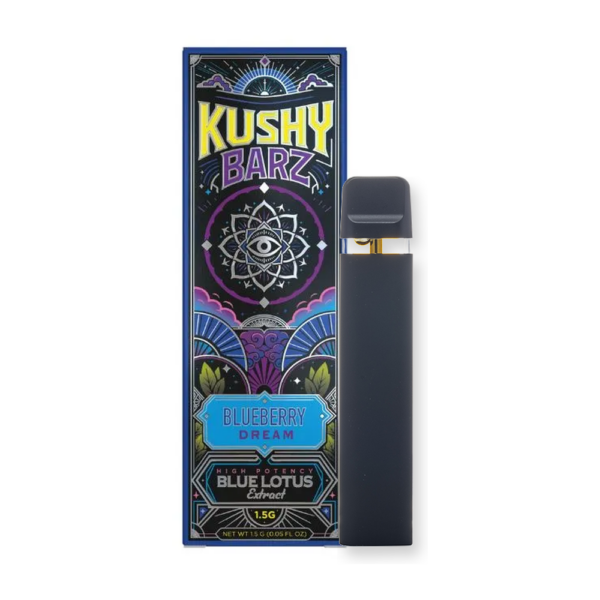 Kushy Barz – Blue Lotus Extract Disposable – 1.5g