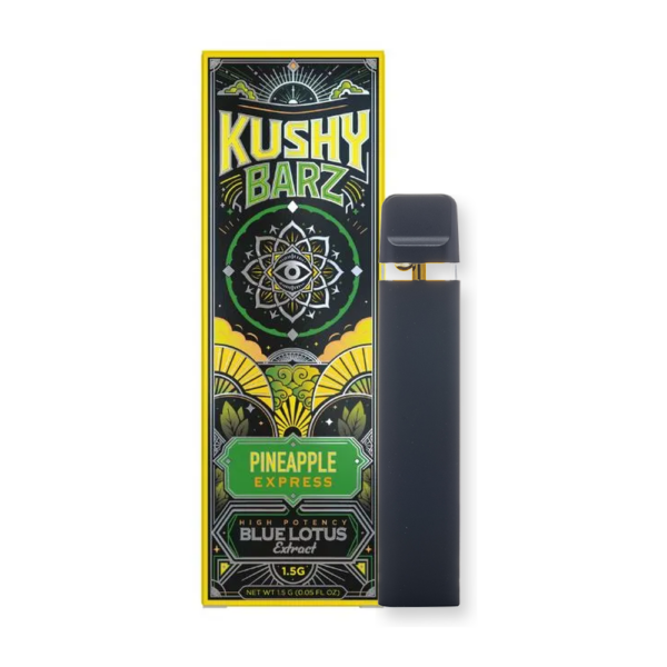 Kushy Barz – Blue Lotus Extract Disposable – 1.5g