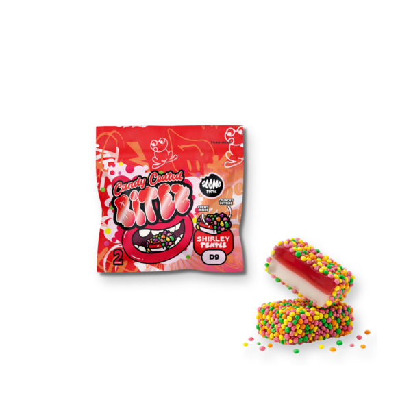Double Stacked BITEZ – Candy Coated - Delta-9 Gummies – 500mg